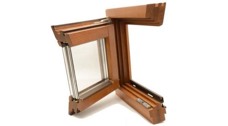 Profil IV78 für Holzfenster geöffnet