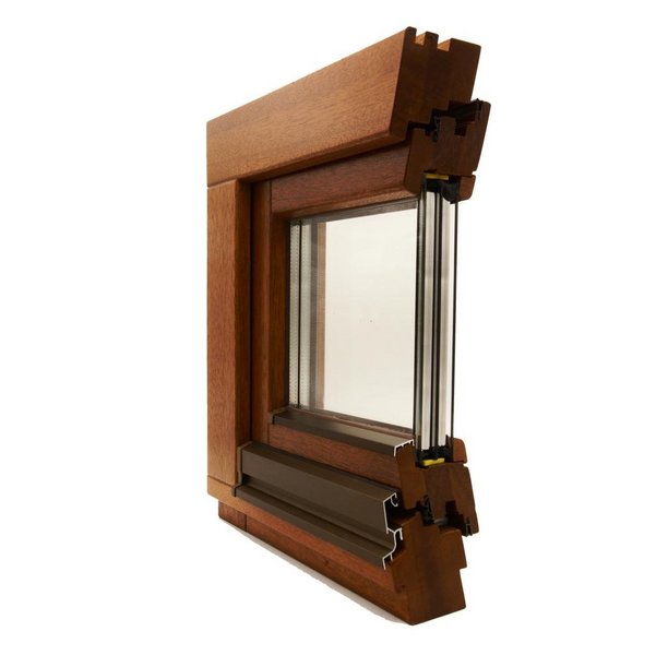 Holzfenster als Profilschnitt IV78