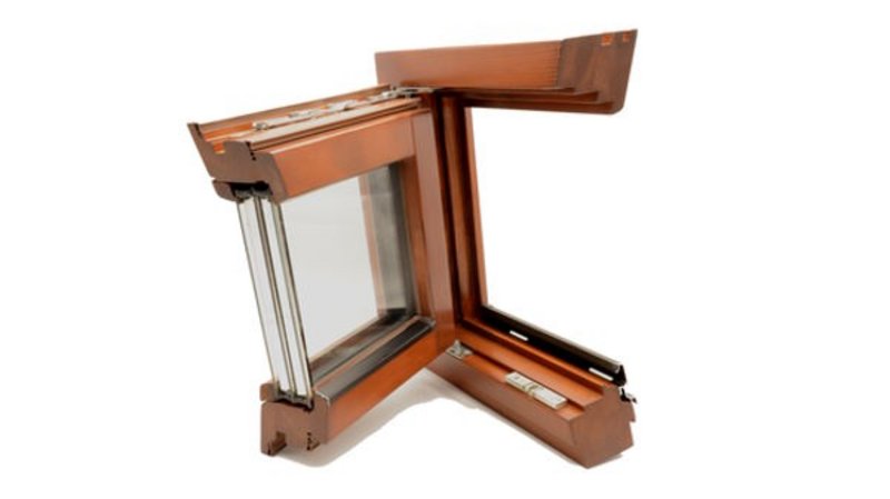 Profil IV92 für Holzfenster geöffnet